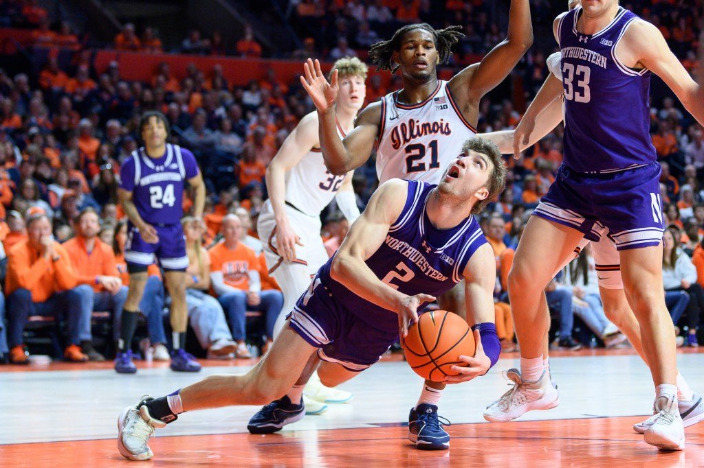 No. 17 Illinois freshman Moretz Johnson Jr. steps up to lead Northwestern to 83-74 win