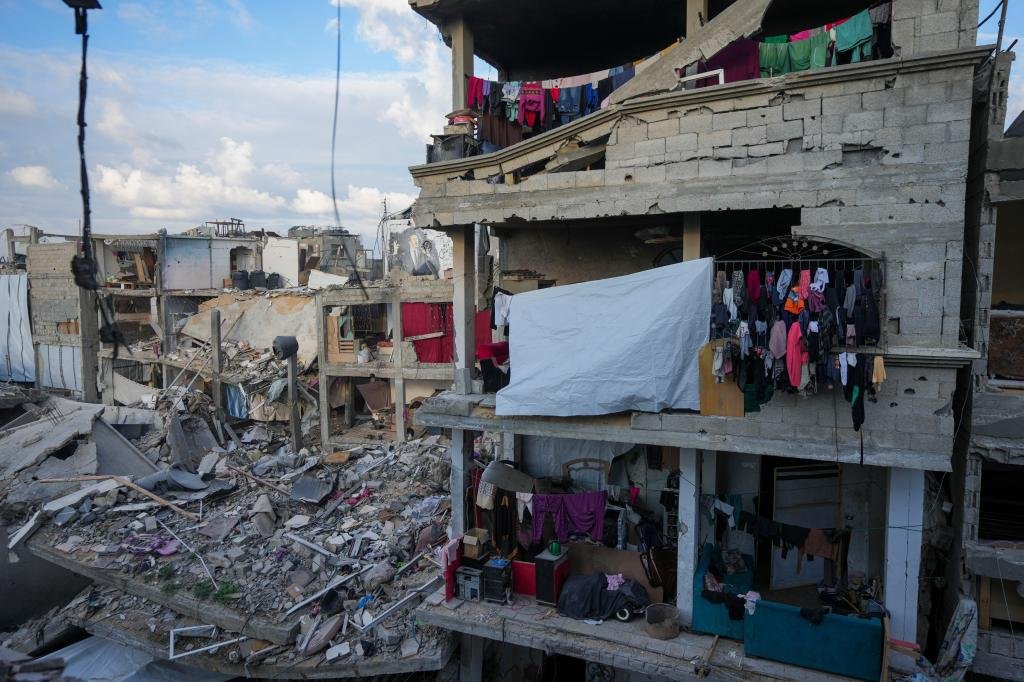 'I will not leave. Keep it in your brain. 'Palestinians rejected Trump's call to expel him from Gaza